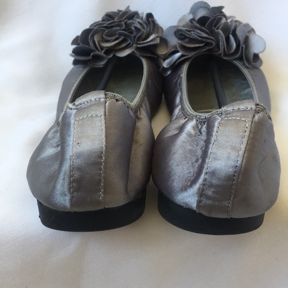 Silver ballet flat - Picture 3 of 6